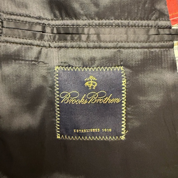 Brooks Brothers Patchwork Plaid Blazer - Picture 5 of 5